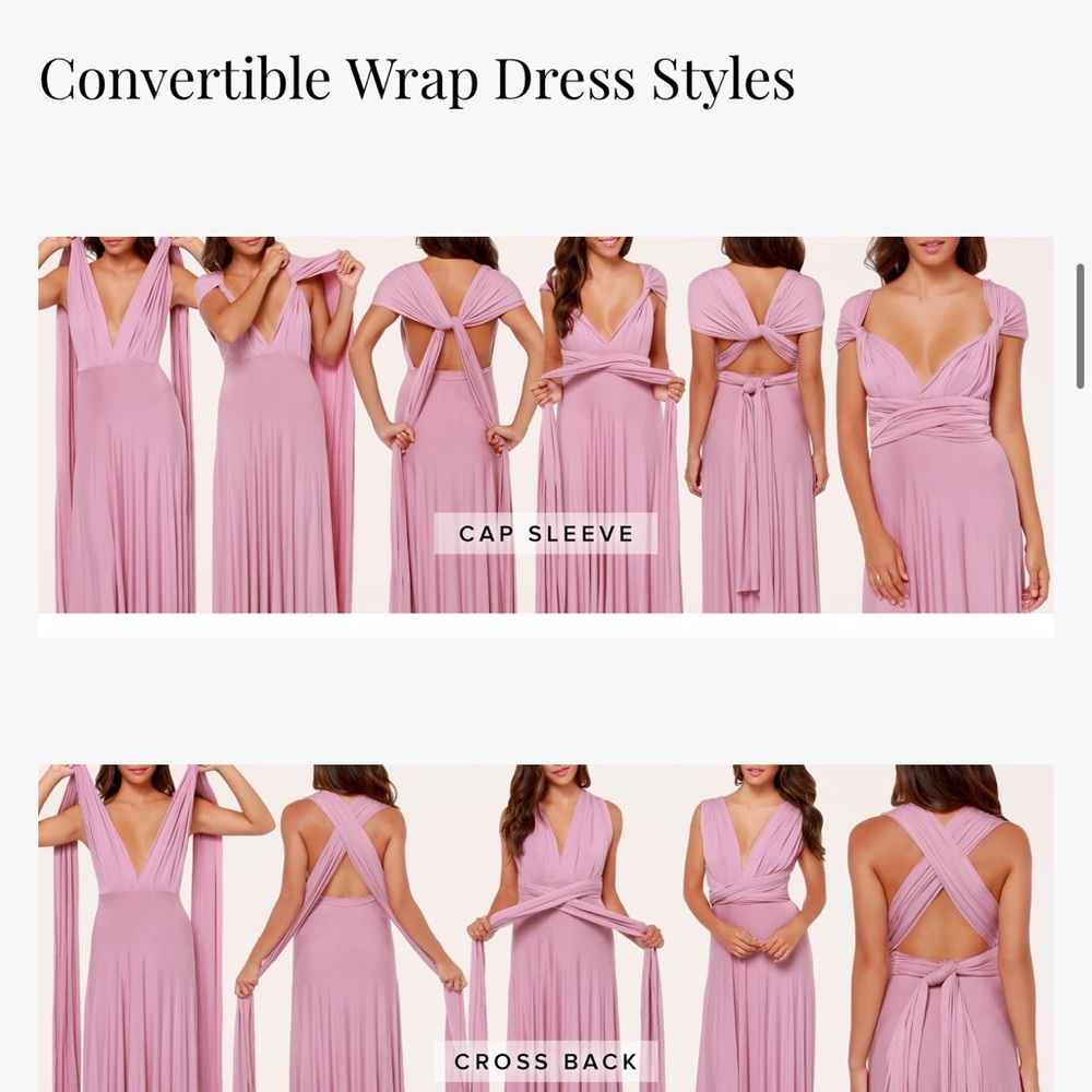 Lulu’s Trick of the Trade Maxi Multi-way dress - Picture 4 of 9